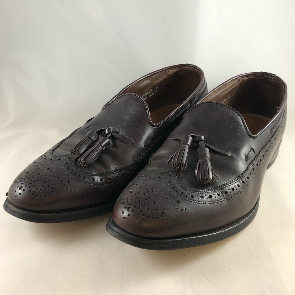 Allen Edmonds Manchester Loafers Burgundy 9.5